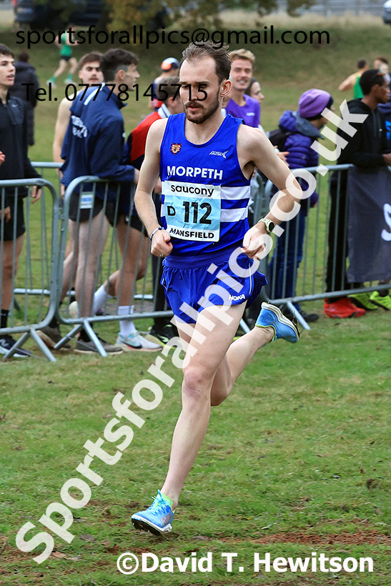 Senior Mens 2024 National Cross Country Relays, Berry Hill Park, Mansfield.   Photo: David T. Hewitson/Sports for All Pics